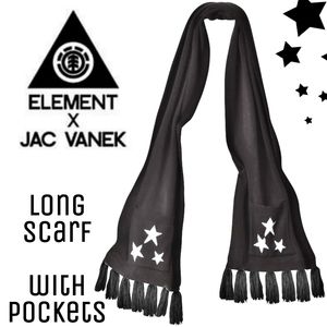 Element x Jac Vanek Long Winter Scarf w/ Pockets